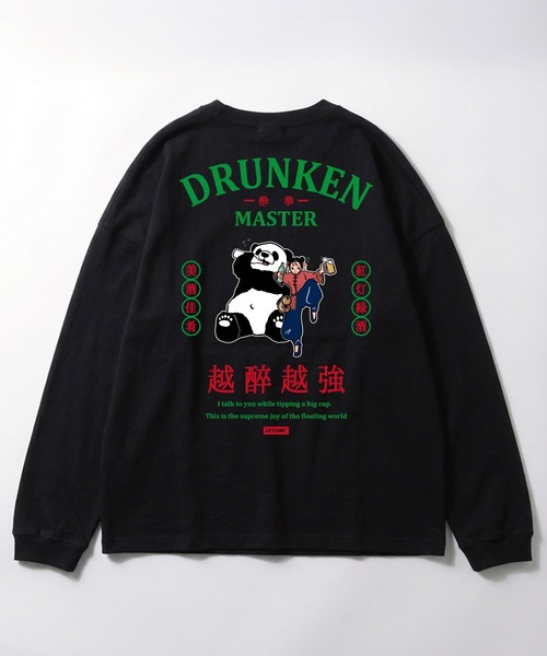 Leyline(レイライン)の「【Leyline】Drunken master l/s tee(Panda)(Tシャツ/カットソー・メンズ・ブラック/ホワイト・MEDIUM/LARGE/X-LARGE)」の12枚目の写真