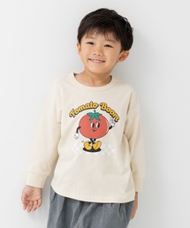 chil2 | 綿100％ プリント 長袖Tシャツ(Tシャツ/カットソー)