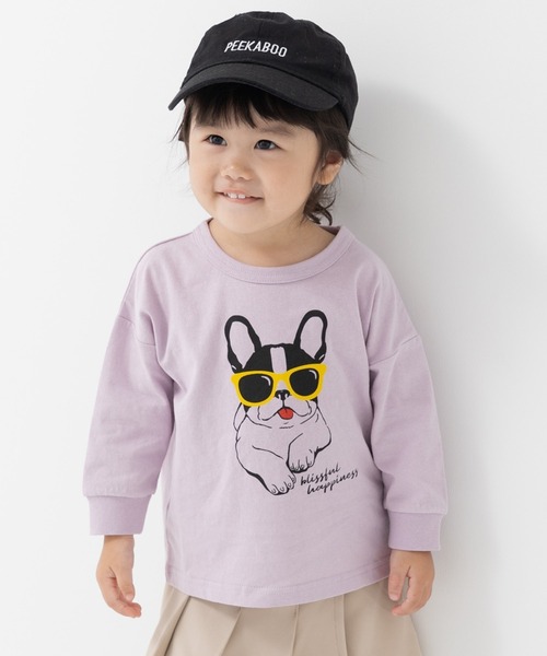 chil2（チルツー）の「綿100％ プリント 長袖Tシャツ（Tシャツ/カットソー・キッズ・A/H/J/B/G/I/K/L/C/D/E/F・80ｃｍ/90cm/100cm/110cm/120cm/130cm/140cm）」の13枚目の写真