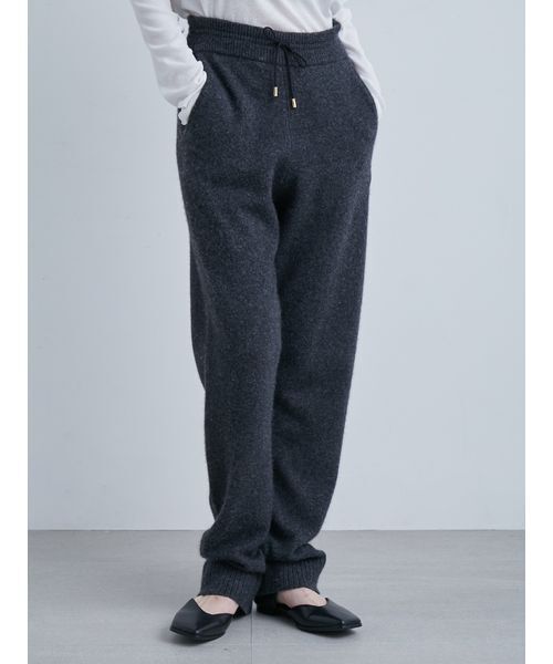 MIESROHE（ミースロエ）の「ソフトシャギーイージーニットPT（その他パンツ・レディース・グレー/イエロー/ネイビー/モカ/レッド・F）」の16枚目の写真