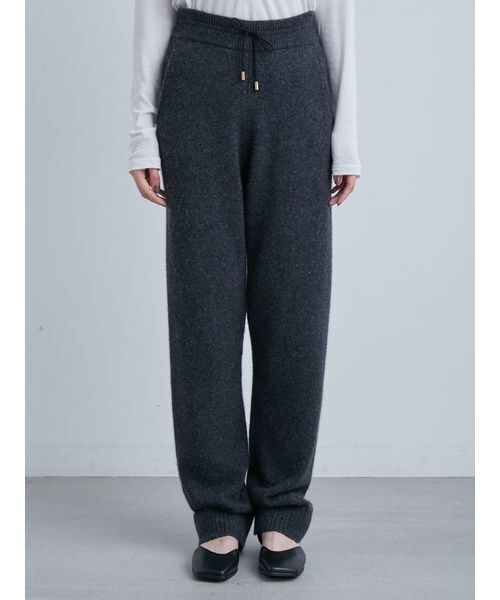 MIESROHE（ミースロエ）の「ソフトシャギーイージーニットPT（その他パンツ・レディース・グレー/イエロー/ネイビー/モカ/レッド・F）」の17枚目の写真