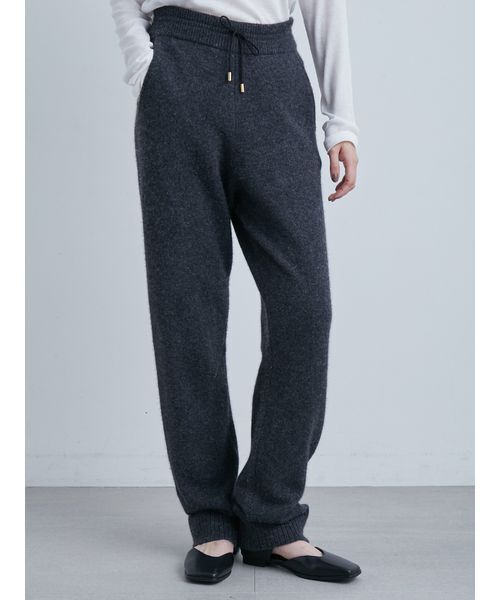 MIESROHE（ミースロエ）の「ソフトシャギーイージーニットPT（その他パンツ・レディース・グレー/イエロー/ネイビー/モカ/レッド・F）」の18枚目の写真