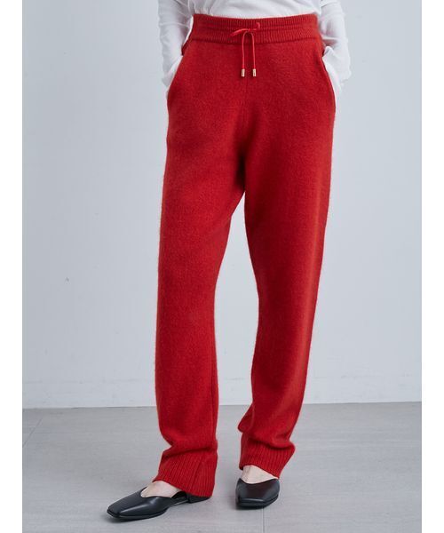 MIESROHE（ミースロエ）の「ソフトシャギーイージーニットPT（その他パンツ・レディース・グレー/イエロー/ネイビー/モカ/レッド・F）」の20枚目の写真