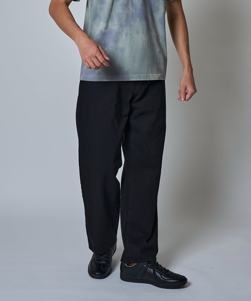 TETE HOMME(テットオム)の「ルーズフィットワイドデニム(デニムパンツ・メンズ・ブルー/ブラック・マルチサイズ)」の3枚目の写真