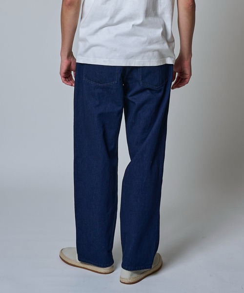 TETE HOMME(テットオム)の「ルーズフィットワイドデニム(デニムパンツ・メンズ・ブルー/ブラック・マルチサイズ)」の6枚目の写真