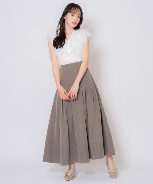 NOELA(ノエラ)の「チュールフリルニット(ニット/セーター・レディース・ブラウン/ピンク/オフホワイト・フリー)」の21枚目の写真