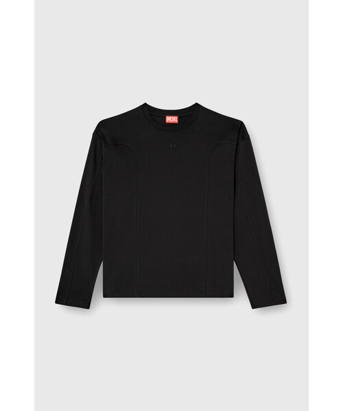 DIESEL(ディーゼル)の「メンズ 長袖Tシャツ T-BOXT-LS-INT(Tシャツ/カットソー・メンズ・ホワイト/ブラック/グレー・LARGE/XXX-LARGE/MEDIUM/SMALL/X-LARGE/X-SMALL/XX-LARGE)」の6枚目の写真