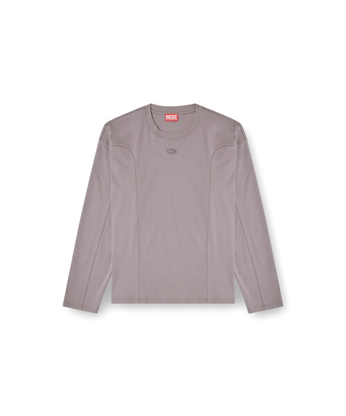 DIESEL(ディーゼル)の「メンズ 長袖Tシャツ T-BOXT-LS-INT(Tシャツ/カットソー・メンズ・ホワイト/ブラック/グレー・LARGE/XXX-LARGE/MEDIUM/SMALL/X-LARGE/X-SMALL/XX-LARGE)」の12枚目の写真