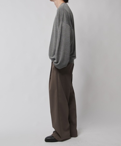 Lui's（ルイス）の「VIS/PO ボクシーニットソー（ニット/セーター・メンズ・グレー/ブラック/ネイビー・S/M）」の10枚目の写真