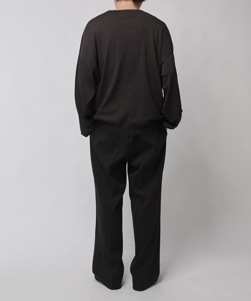 Lui's（ルイス）の「VIS/PO ボクシーニットソー（ニット/セーター・メンズ・グレー/ブラック/ネイビー・S/M）」の7枚目の写真