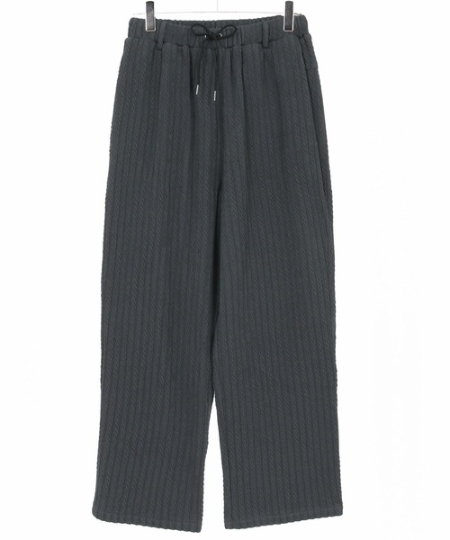 CAMBIO(カンビオ)の「mp13968- Fleece Lining Knit Bonding Wide Straight Pants ワイドストレートパンツ(CAM25AW-015)(その他パンツ・メンズ・ブラック/ネイビー/ブラウン・L/M/S)」の22枚目の写真