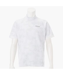 お値引！美品 ブリーフィング サイドロゴ トップス BRIEFING tシャツ MEN'S NECK LOGO HALFZIP SHIRT メンズ