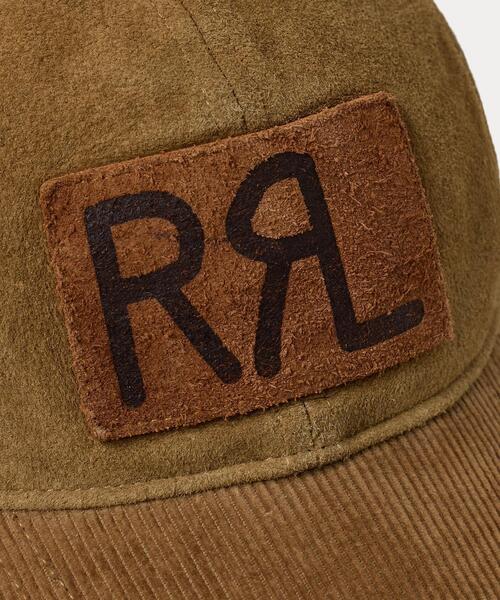 RRL ダブルアールエル　逸品　ラフアウトスエードキャップ RRL ダブルアールエル 逸品 ラフアウトスエードキャップ - メルカリ