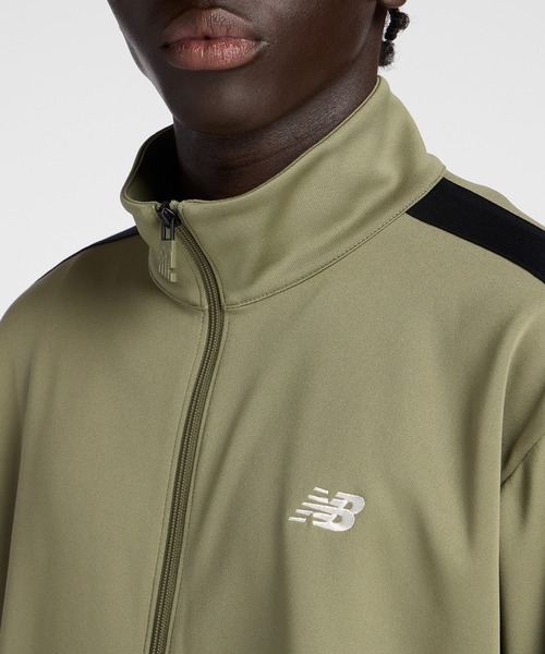 定価3.9万　新品　TFW49 トラックジャケット　ジャージ　カーキ　S セール】ニットトラックジャケット（ジャージ）｜New Balance