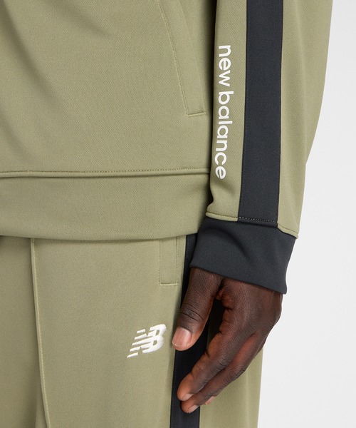 セール】ニットトラックジャケット（ジャージ）｜New Balance