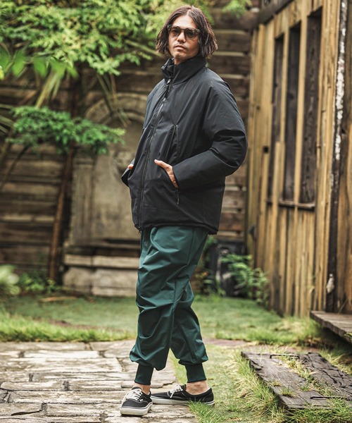 CAMBIO(カンビオ)の「mj11006- スタンドカラーダウンジャケット(ダウンジャケット/コート・メンズ・ブラック・M/L/XL)」の5枚目の写真