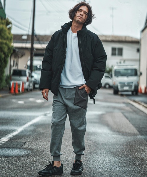 CAMBIO(カンビオ)の「mj11006- スタンドカラーダウンジャケット(ダウンジャケット/コート・メンズ・ブラック・M/L/XL)」の10枚目の写真