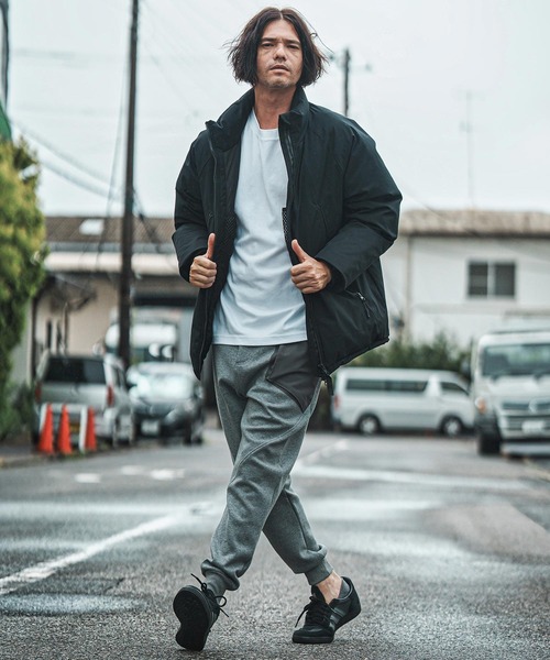 CAMBIO(カンビオ)の「mj11006- スタンドカラーダウンジャケット(ダウンジャケット/コート・メンズ・ブラック・M/L/XL)」の11枚目の写真