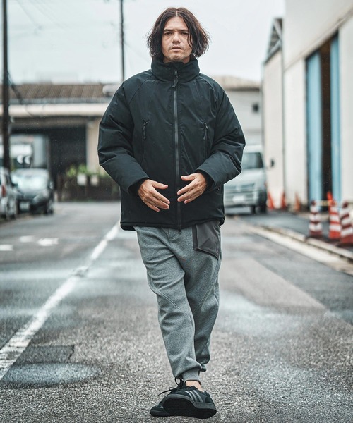 CAMBIO(カンビオ)の「mj11006- スタンドカラーダウンジャケット(ダウンジャケット/コート・メンズ・ブラック・M/L/XL)」の12枚目の写真