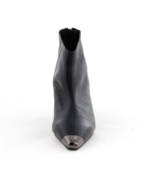 NICAL（ニカル）の「【NICAL】【本革】トゥキャップヒールショートブーツ/554400（ブーツ・レディース・グレー/ブラック・LARGE/MEDIUM/X-LARGE/SMALL）」の20枚目の写真