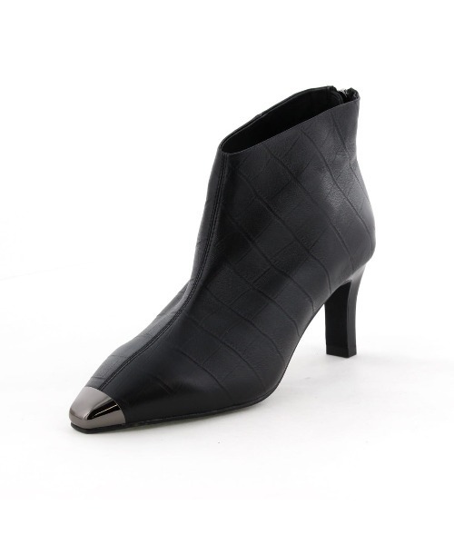 NICAL（ニカル）の「【NICAL】【本革】トゥキャップヒールショートブーツ/554400（ブーツ・レディース・グレー/ブラック・LARGE/MEDIUM/X-LARGE/SMALL）」の16枚目の写真