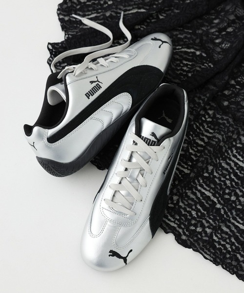 PUMA(プーマ)の「【PUMA】SPEEDCAT(スニーカー・レディース・シルバー・23/24/24.5)」の1枚目の写真