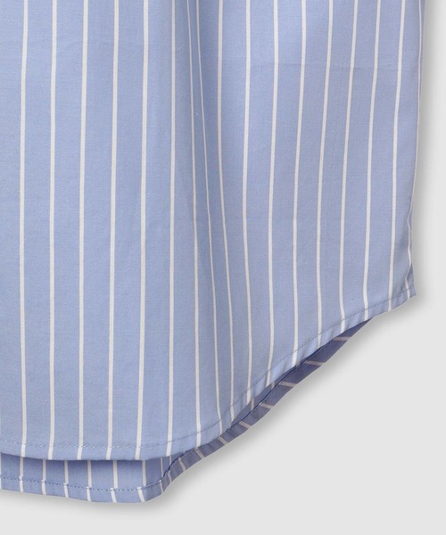 POLO BCS（ポロ ビーシーエス）の「POLO British Country Spirit ワンポイント刺繍オーバーシャツ（シャツ/ブラウス・レディース・ブルー/オフホワイト/ベージュ/ブラック・M/L）」の8枚目の写真