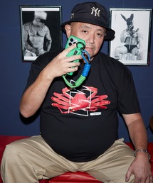 NOSTALVIA（ノスタルヴィア）の「NOSTALVIA ノスタルヴィア I Love Kani / アイラブ カニ Tシャツ（Tシャツ/カットソー）」