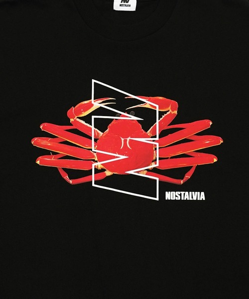 NOSTALVIA（ノスタルヴィア）の「NOSTALVIA ノスタルヴィア I Love Kani / アイラブ カニ Tシャツ（Tシャツ/カットソー・メンズ・ホワイト/ブラック・SMALL/MEDIUM/LARGE/X-LARGE/XX-LARGE）」の14枚目の写真