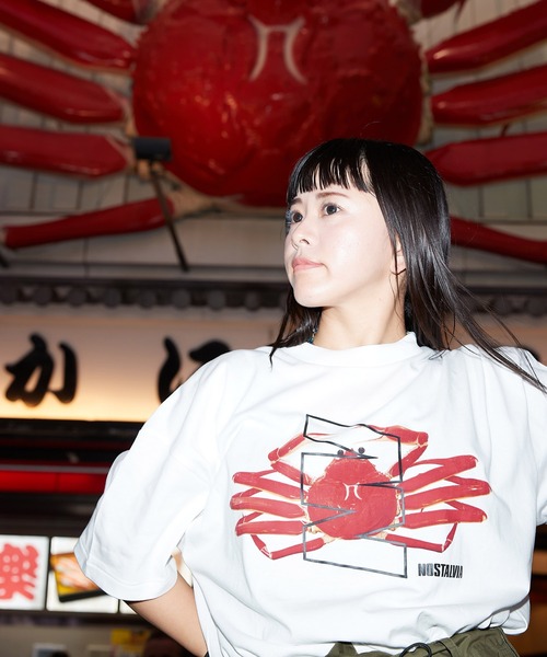 セール】NOSTALVIA ノスタルヴィア I Love Kani / アイラブ カニ T