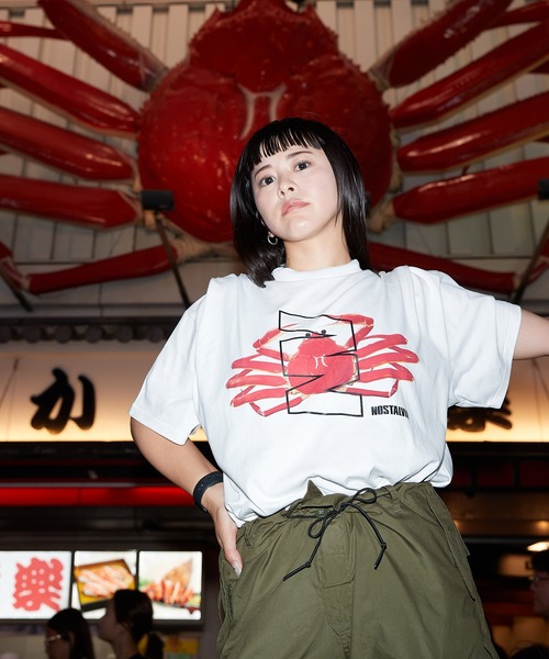 セール】NOSTALVIA ノスタルヴィア I Love Kani / アイラブ カニ T