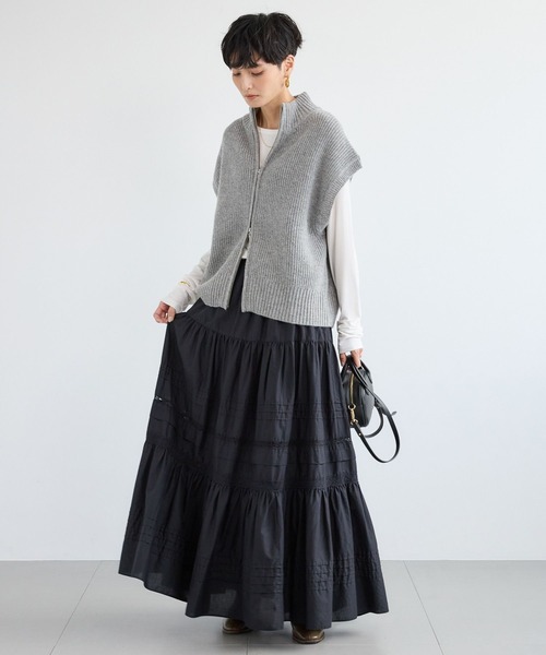 BARNYARDSTORM / 畦編みZIPベスト（ベスト）｜BARNYARDSTORM