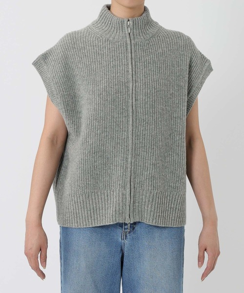 セール】BARNYARDSTORM / 畦編みZIPベスト（ベスト）｜BARNYARDSTORM