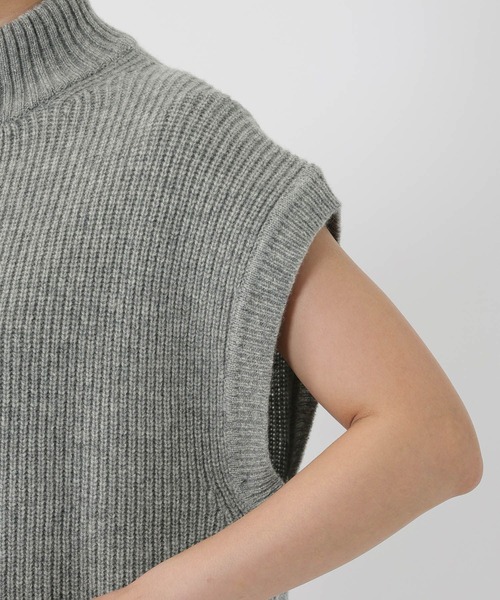 セール】BARNYARDSTORM / 畦編みZIPベスト（ベスト）｜BARNYARDSTORM