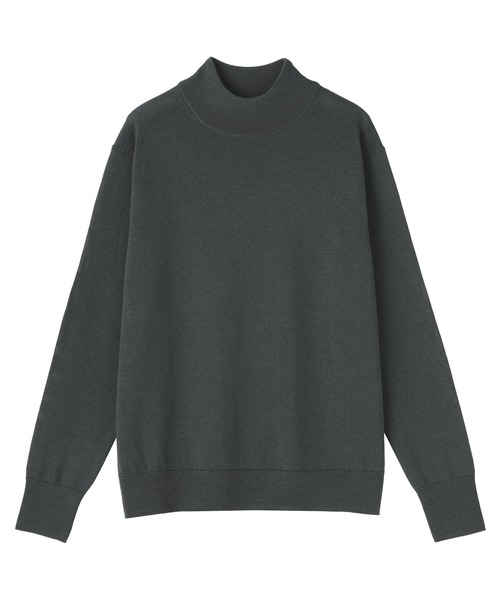 無印良品（ムジルシリョウヒン）の「婦人　洗えるウールハイゲージハイネックセーター（ニット/セーター・レディース・ブラック/ブラウン系/オフホワイト/ダークグレー/オートミール/カーキ系/レッド・XS/S/M/L/XL/XXL）」の19枚目の写真