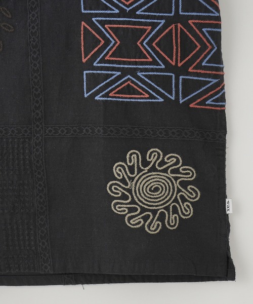 styles(スタイルス)の「WAX LONDON DIDCOT DOODLE EMBROIDERY SS25-SSS-DID-BRX-NML(シャツ/ブラウス・メンズ・ネイビー・M)」の6枚目の写真