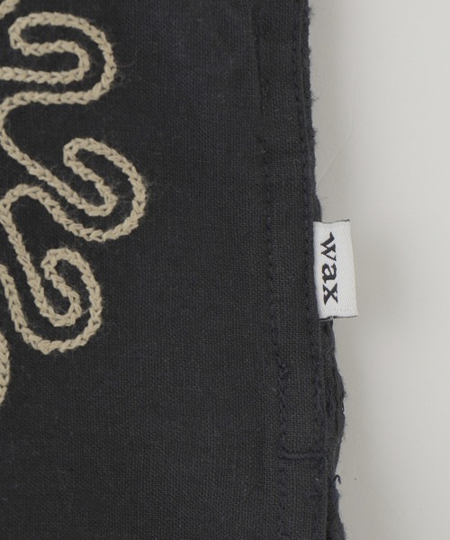 styles(スタイルス)の「WAX LONDON DIDCOT DOODLE EMBROIDERY SS25-SSS-DID-BRX-NML(シャツ/ブラウス・メンズ・ネイビー・M)」の7枚目の写真