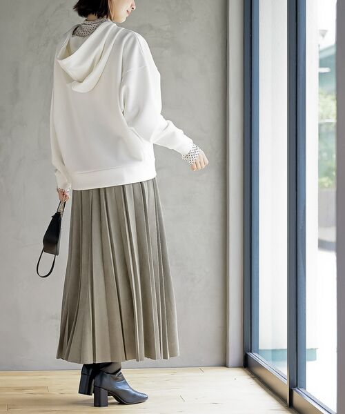 rps（アールピーエス）の「ダンボールドルマンジップパーカー（パーカー・レディース・アイボリー/チャコールグレー/モカ・フリー）」の13枚目の写真