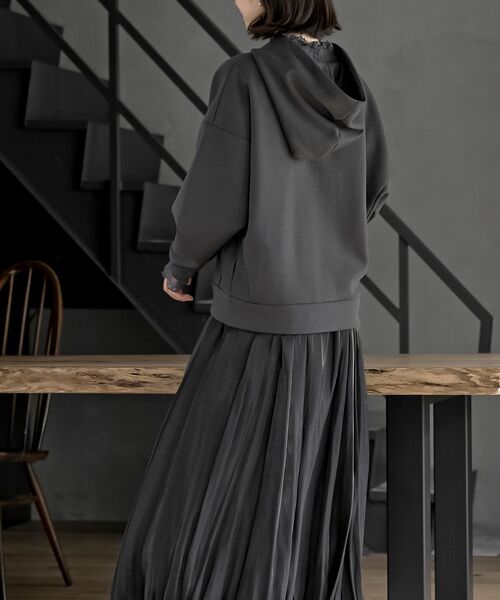 rps（アールピーエス）の「ダンボールドルマンジップパーカー（パーカー・レディース・アイボリー/チャコールグレー/モカ・フリー）」の20枚目の写真