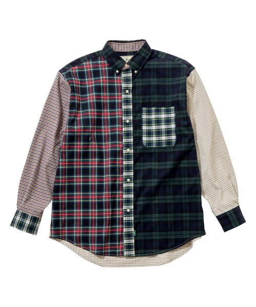 L.L.Bean（エルエルビーン）の「【JAPAN EDITION】キタリー・ロングスリーブ・シャツ（シャツ/ブラウス・メンズ・ブルー系その他/ベージュ系その他/マルチ/ブルー系その他2・LARGE/MEDIUM/SMALL）」の4枚目の写真