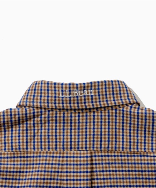 L.L.Bean（エルエルビーン）の「【JAPAN EDITION】キタリー・ロングスリーブ・シャツ（シャツ/ブラウス・メンズ・ブルー系その他/ベージュ系その他/マルチ/ブルー系その他2・LARGE/MEDIUM/SMALL）」の10枚目の写真