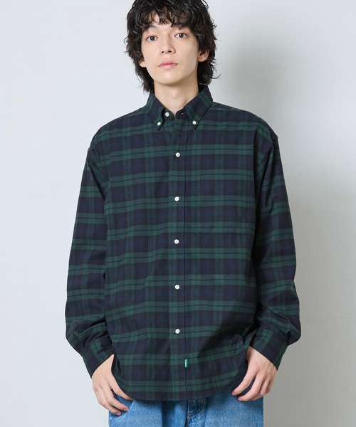 L.L.Bean（エルエルビーン）の「【JAPAN EDITION】キタリー・ロングスリーブ・シャツ（シャツ/ブラウス・メンズ・ブルー系その他/ベージュ系その他/マルチ/ブルー系その他2・LARGE/MEDIUM/SMALL）」の13枚目の写真