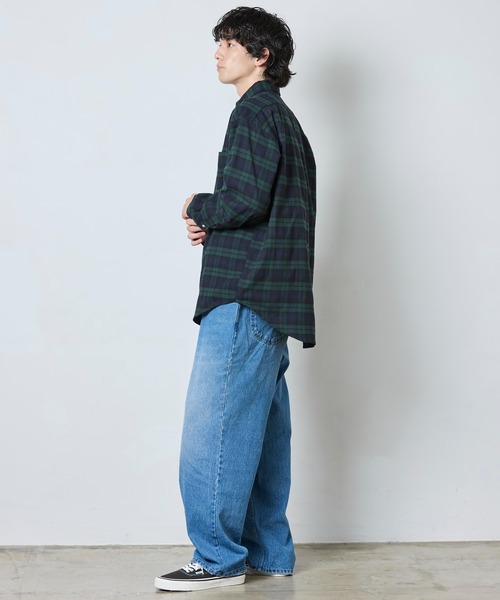 L.L.Bean（エルエルビーン）の「【JAPAN EDITION】キタリー・ロングスリーブ・シャツ（シャツ/ブラウス・メンズ・ブルー系その他/ベージュ系その他/マルチ/ブルー系その他2・LARGE/MEDIUM/SMALL）」の19枚目の写真