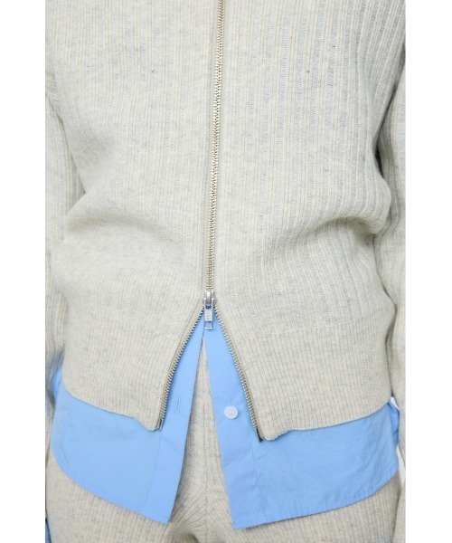 25年AW新作】ZIP UP KNIT カーディガン（カーディガン/ボレロ