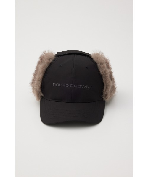 RODEO CROWNS WIDE BOWL（ロデオクラウンズワイドボウル）の「フライトキャップ（キャップ・レディース・ブラック/ダークグリーン/カーキ/ベージュ・FREE）」の7枚目の写真