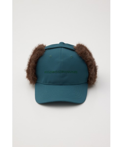 RODEO CROWNS WIDE BOWL（ロデオクラウンズワイドボウル）の「フライトキャップ（キャップ・レディース・ブラック/ダークグリーン/カーキ/ベージュ・FREE）」の16枚目の写真