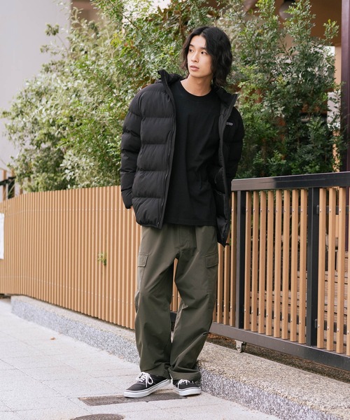 ragged mountain(ラギットマウンテン)の「【RAGGED MOUNTAIN/ラギットマウンテン】CONWAY/コンウェイ フィーデッド 中綿 ジャケット エコダウン(ダウンジャケット/コート・メンズ・ブラック/ネイビー/カーキ・LARGE/MEDIUM/X-LARGE)」の9枚目の写真