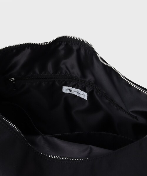 tk.TAKEO KIKUCHI（ティーケータケオキクチ）の「ドロストショルダーバッグ（ショルダーバッグ・メンズ・ライトグレー/ブラック/ブラック系/ブラック系1/ネイビー系1・00）」の11枚目の写真