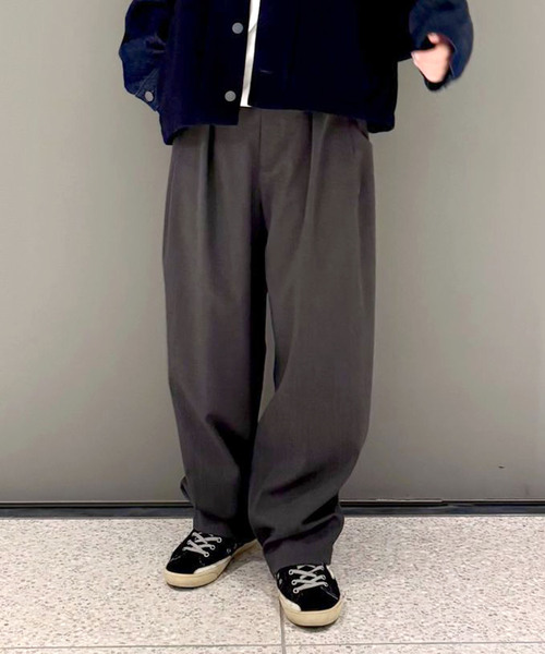 TWツイル タックパンツ（その他パンツ）｜JOURNAL STANDARD LUXE