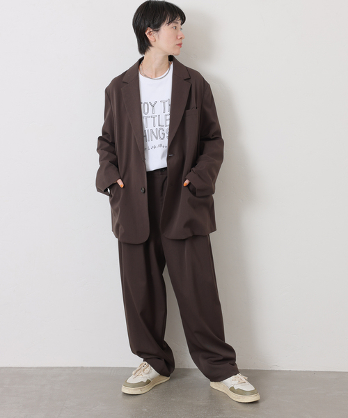 TWツイル タックパンツ（その他パンツ）｜JOURNAL STANDARD LUXE